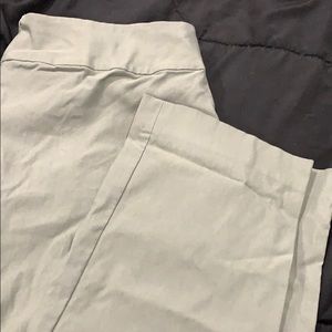 Straight Leg Sage Green Dress Pants